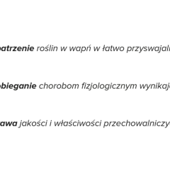Wapnovit Turbo dawkowanie: zapewnia roślinom łatwo przyswajalny wapń, zapobiega chorobom i poprawia jakość plonu.